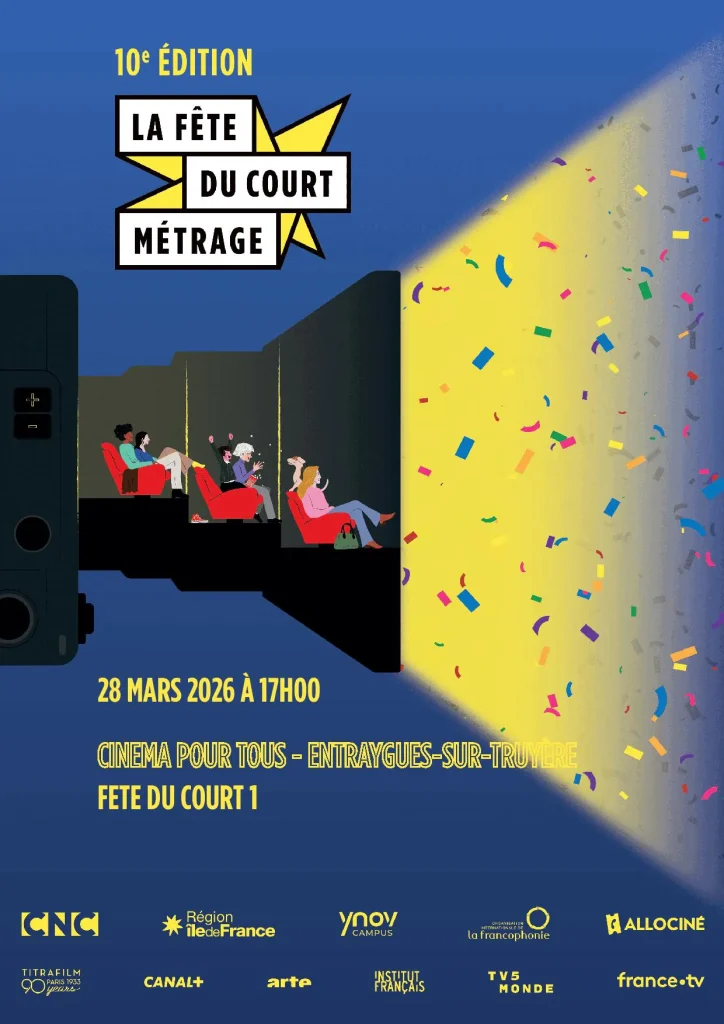 Affiche du film La fête du court